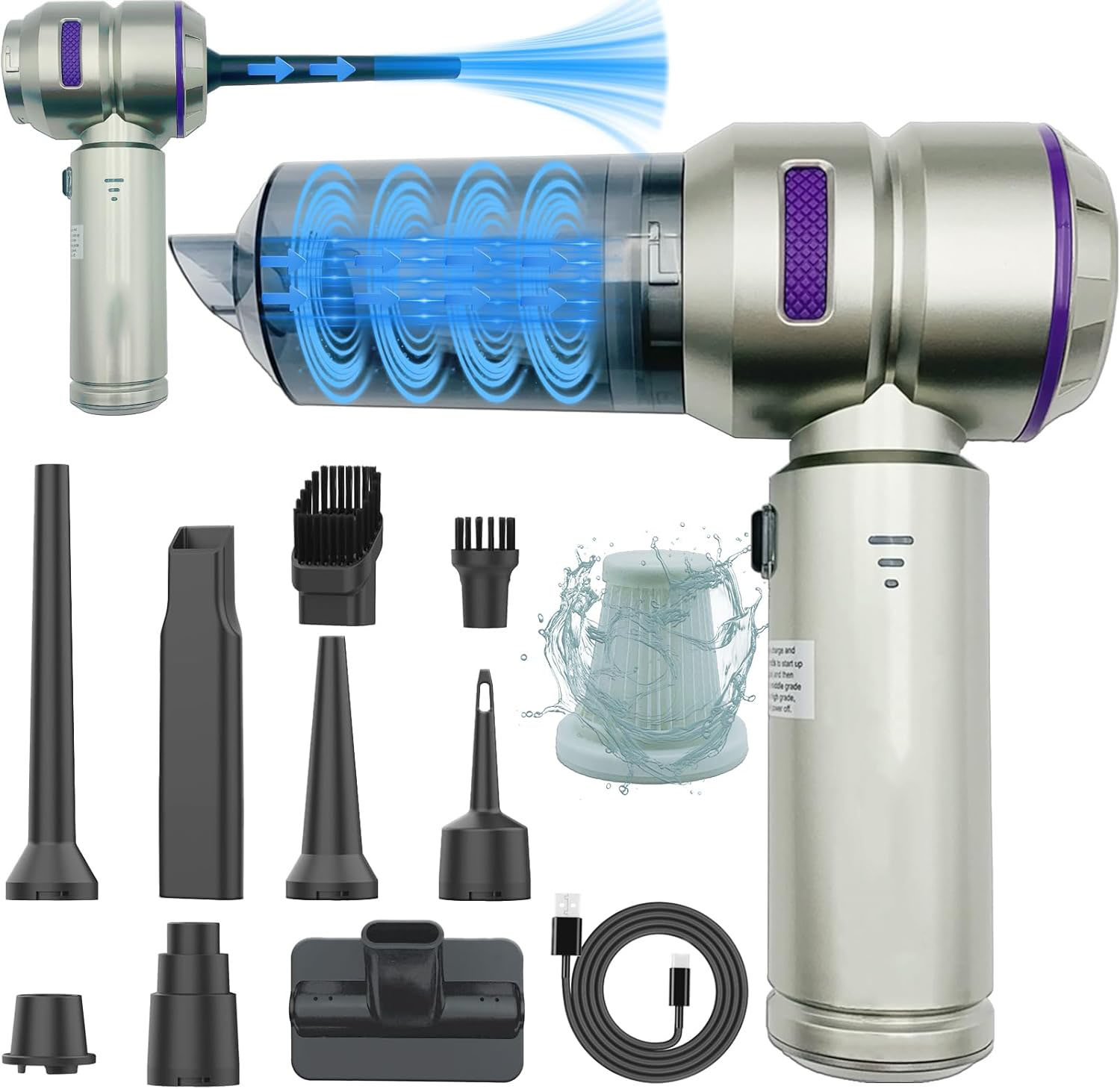 Portable Car Vacuums (4)